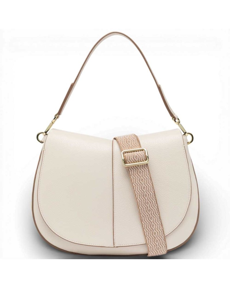 Gianni Chiarini Helena Runde Damen Marmor Leder Tasche