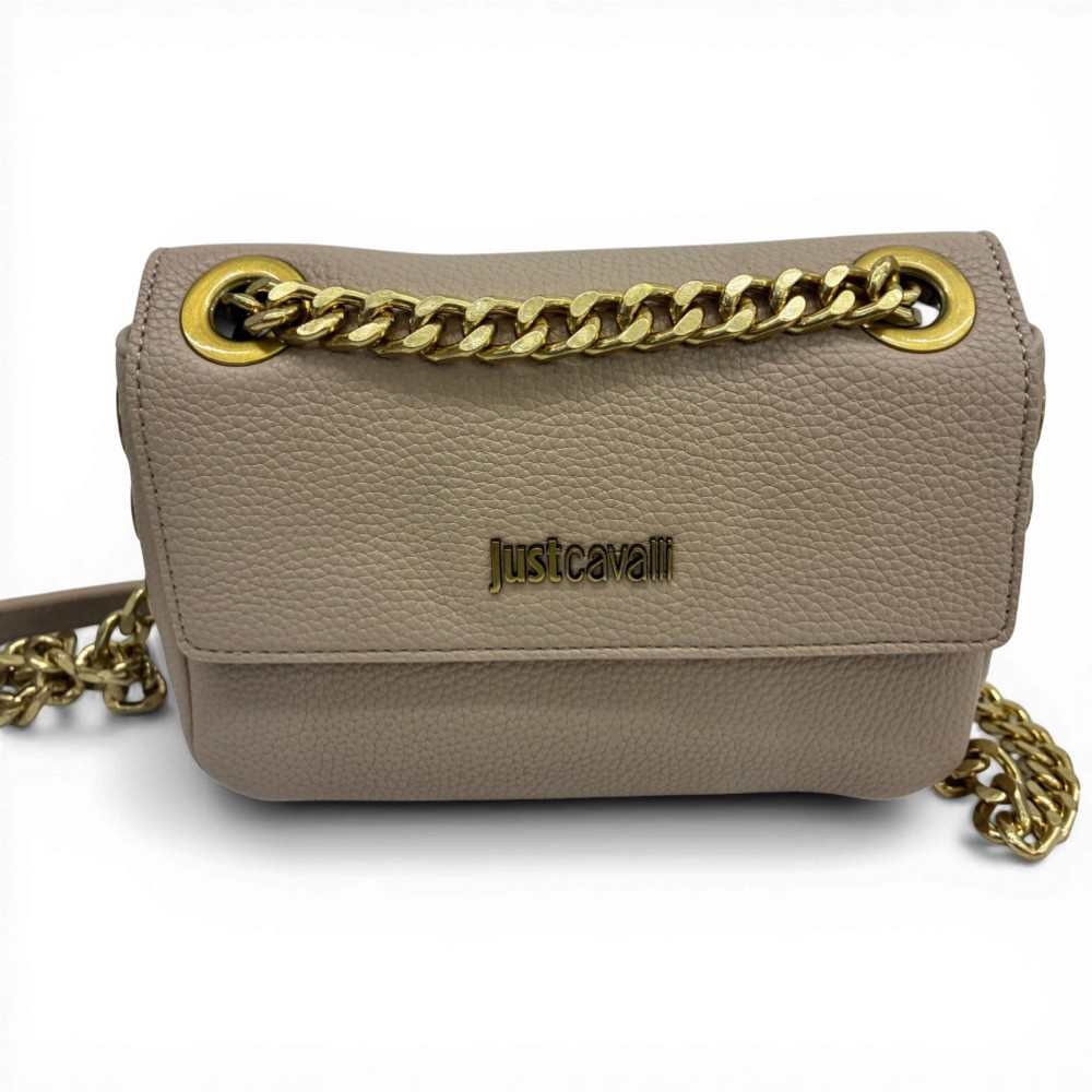 Just cavalli Borsa a tracolla Foulard Eyelets Donna Naturale in Similpelle