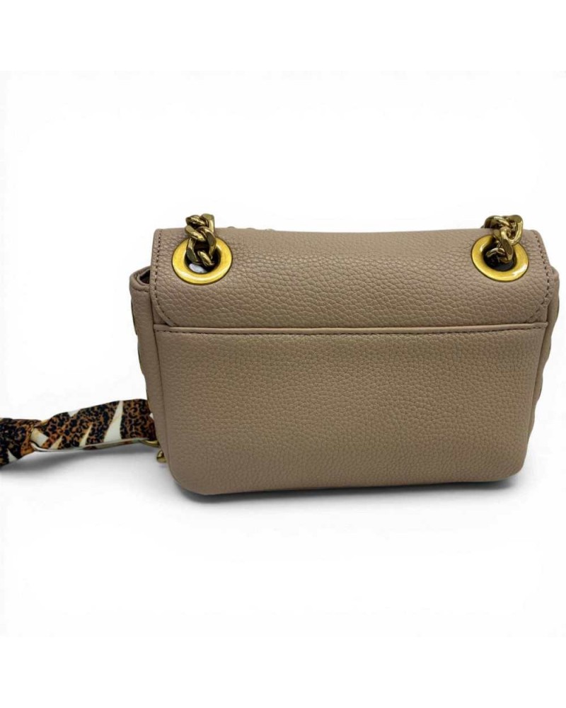 Just cavalli Borsa a tracolla Foulard Eyelets Donna Naturale in Similpelle