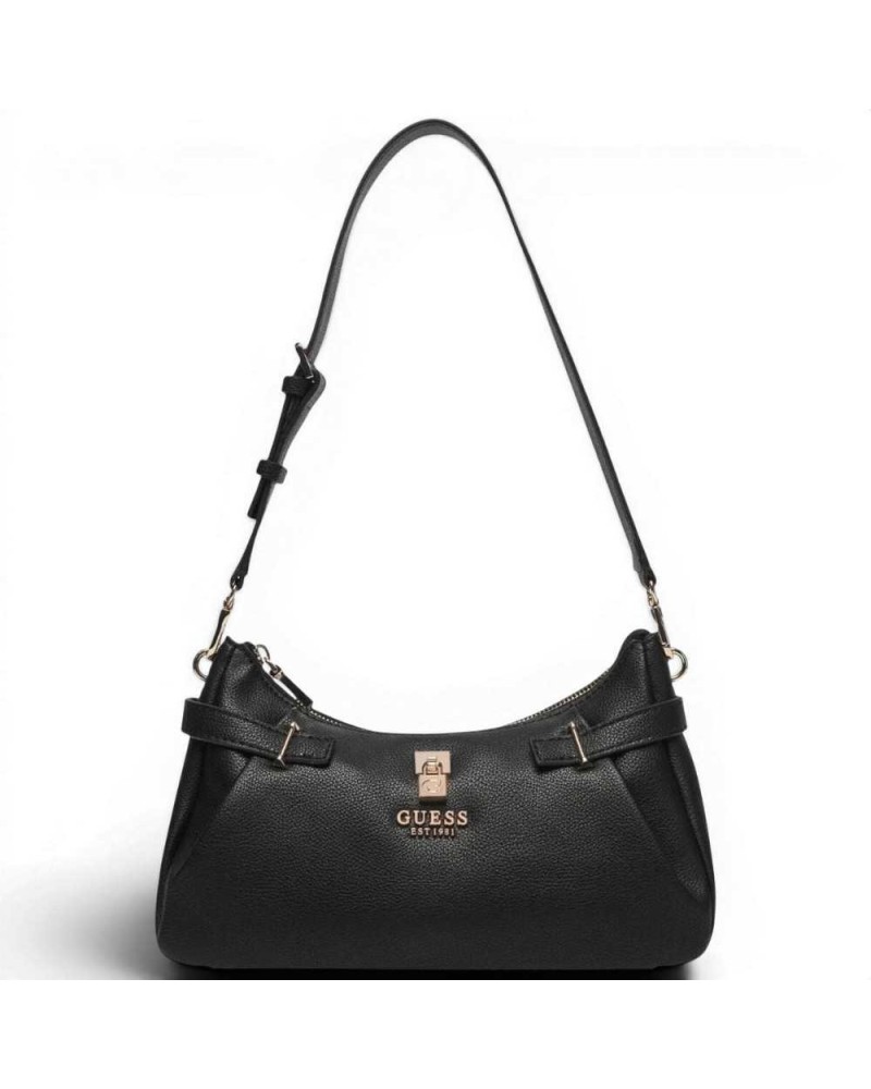 Guess Bolsa de hombro Yesba bolso de hombro Mujer negro en material sintético con cremallera
