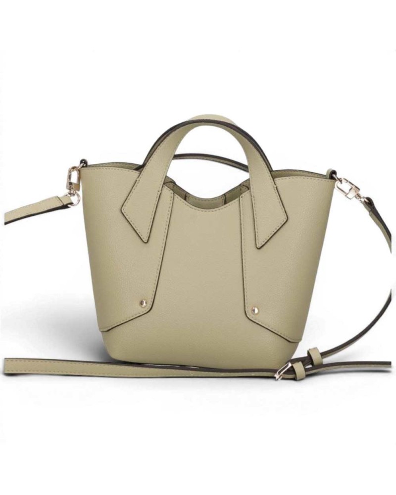 Guess Darcy Mini Tote Frau Sage Handtasche aus synthetischem Material mit Logo 4G und Schultergurt
