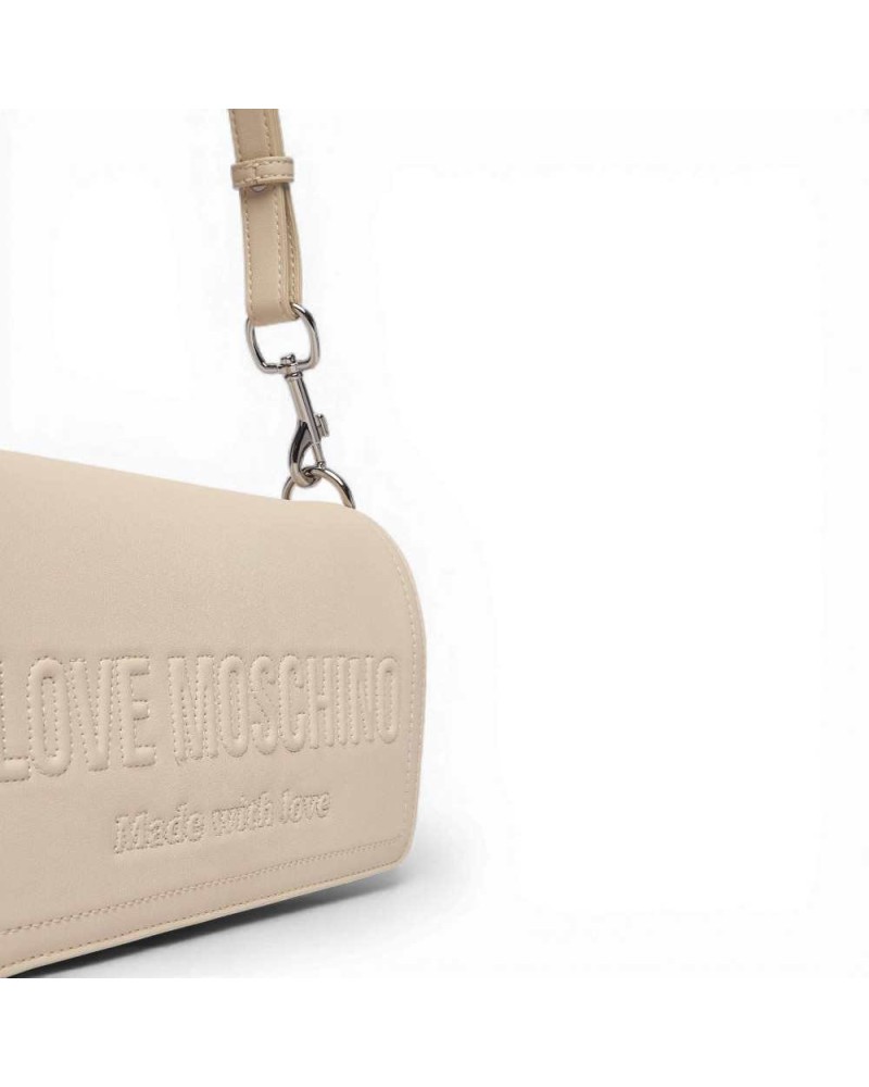 Love Moschino Borsa Grs Donna Avorio in Sintetico