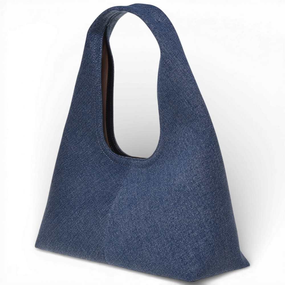 Love Moschino Tissu bleu de denim sac pour femme