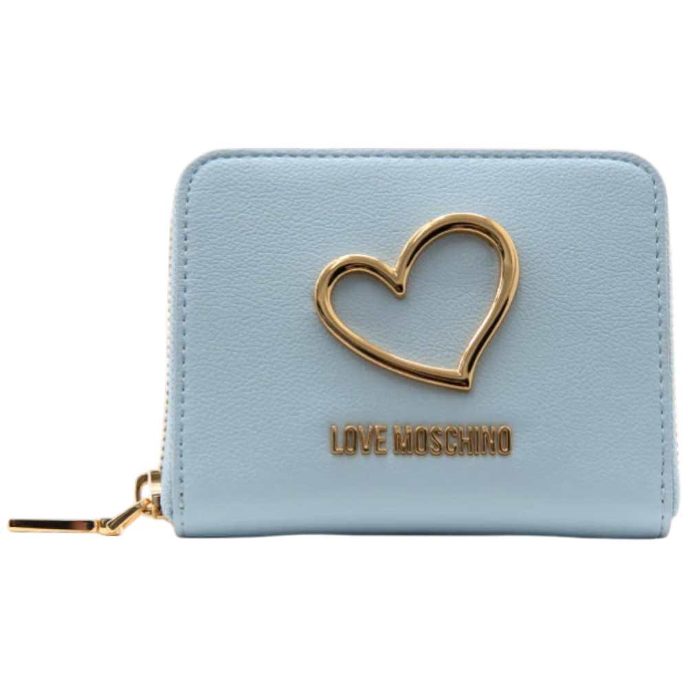Love Moschino Women's Wallet Celeste in Synthetic