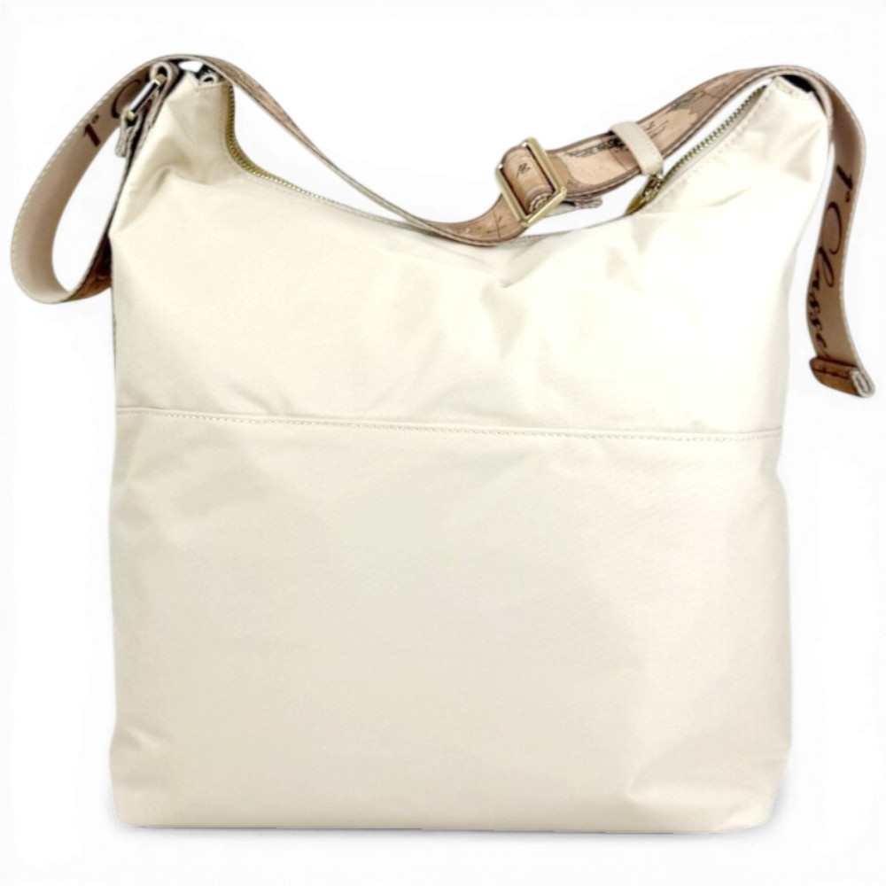 Alviero Martini 1 Classe Breeze Nylon Frau Champagner Handtasche aus Stoff