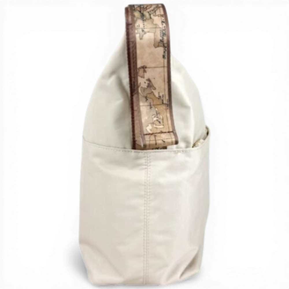 Alviero Martini 1 Classe Breeze Nylon Frau Champagner Handtasche aus Stoff