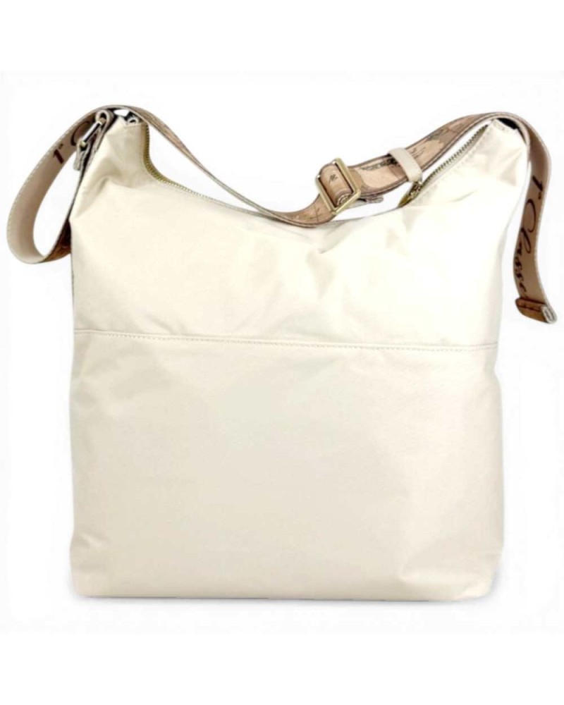 Alviero Martini 1 Classe Breeze Nylon Frau Champagner Handtasche aus Stoff