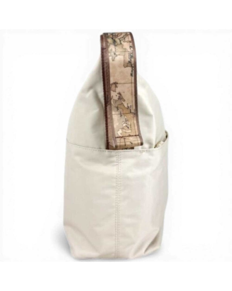 Alviero Martini 1 Classe Breeze Nylon Frau Champagner Handtasche aus Stoff