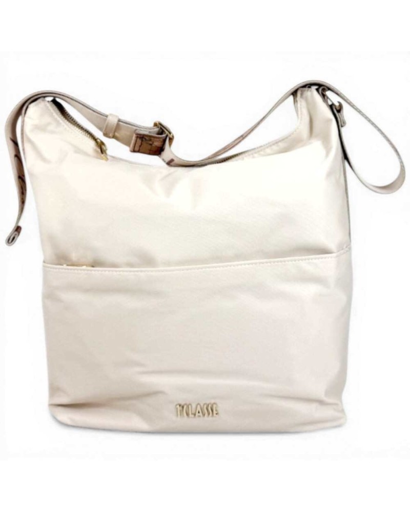 Alviero Martini 1 Classe Breeze Nylon Frau Champagner Handtasche aus Stoff