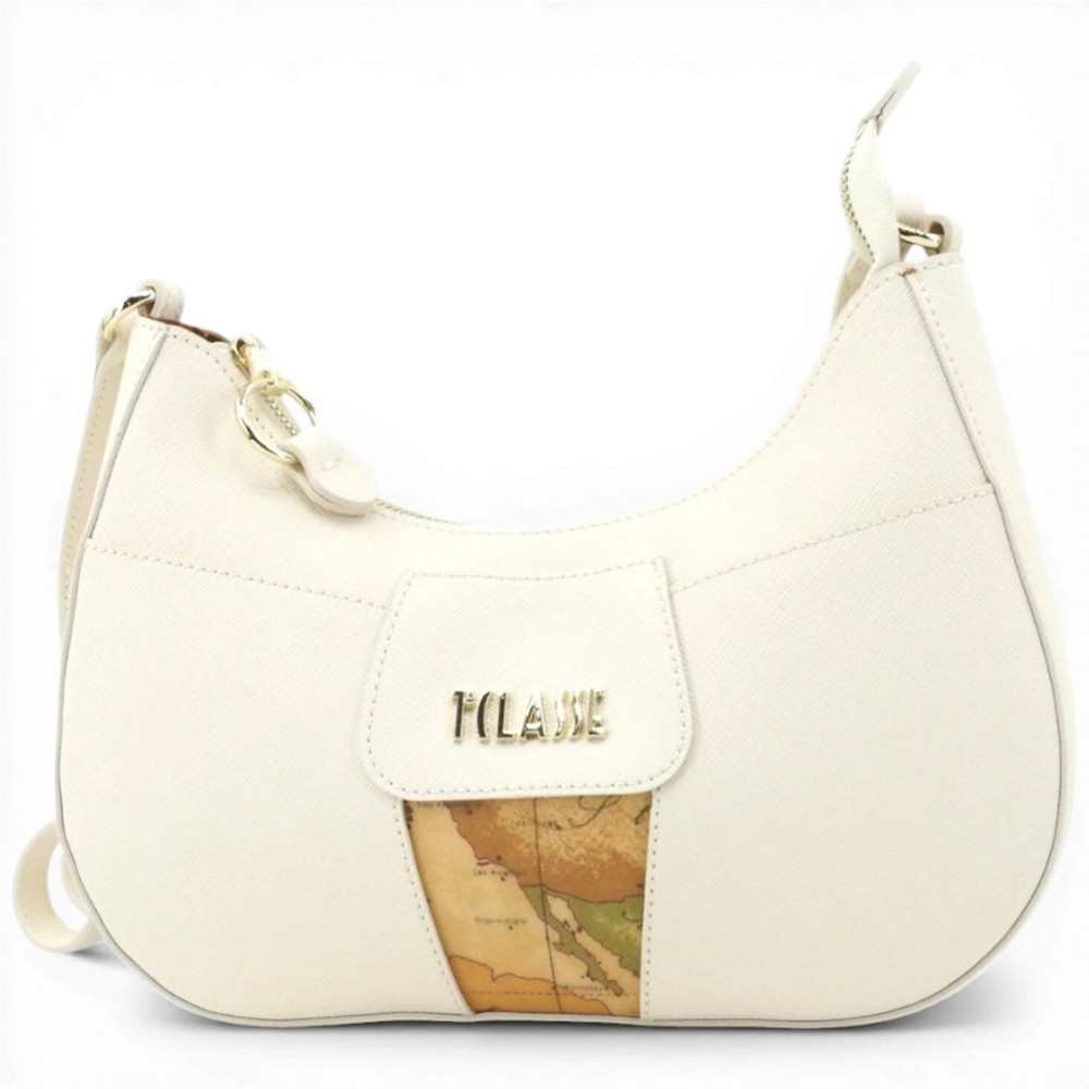 Alviero Martini 1 Classe Borsa a spalla Bloom City Donna Avorio in Pelle