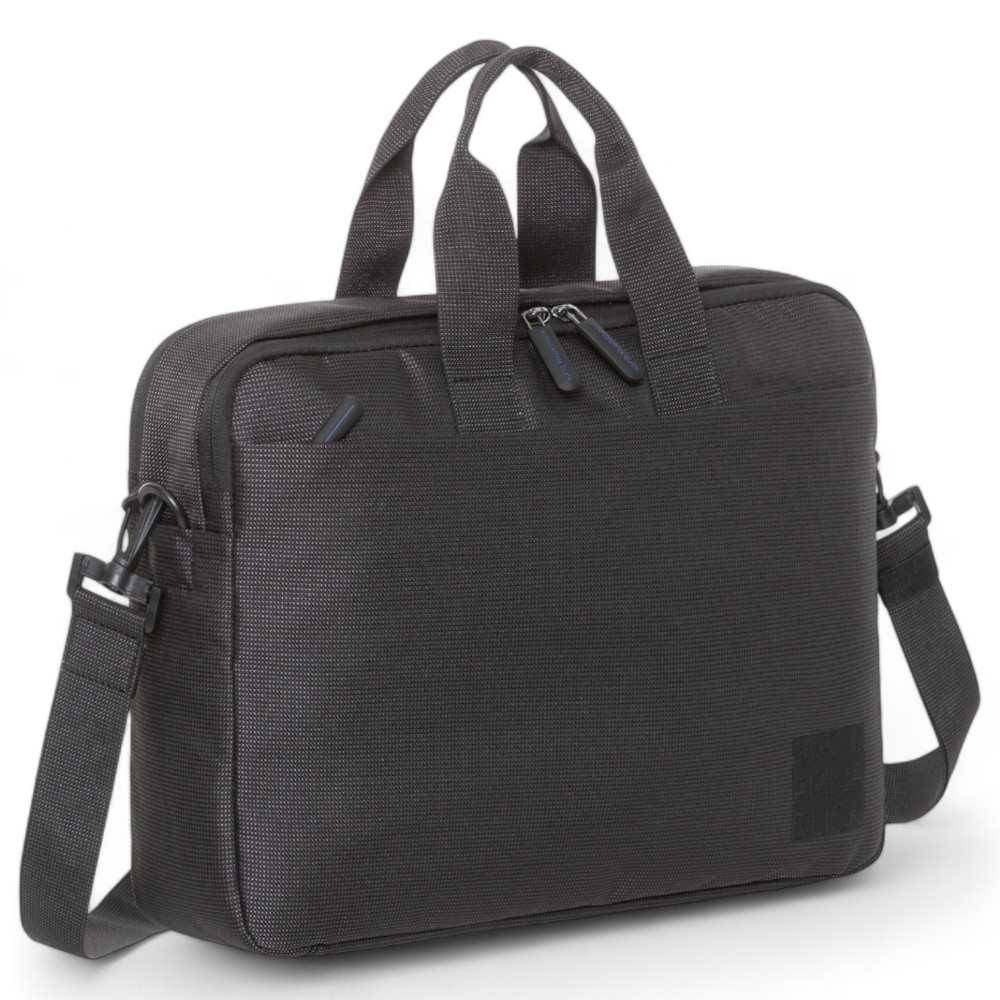 Dossier deux poignées Mandarina Duck encre noire de district - P10kpc0316Z