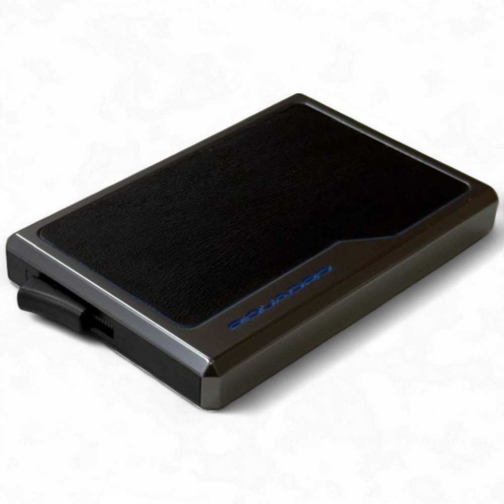 Portacarte PIQUADRO Uomo Nero - PP7072B2R-N