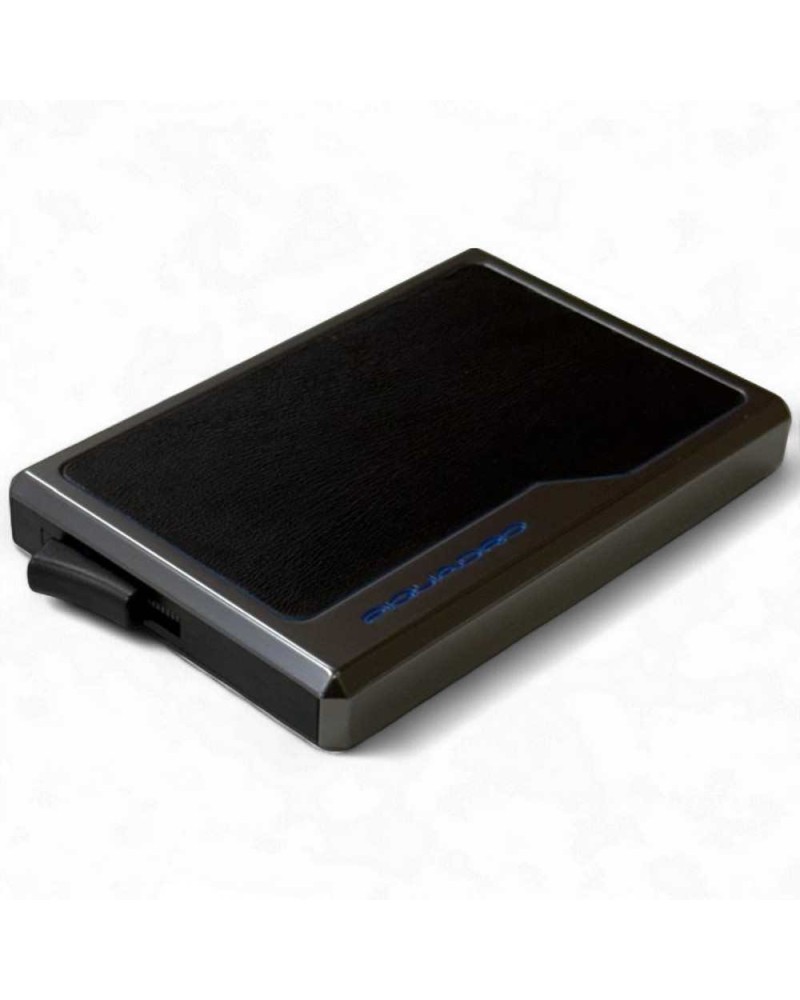 Portacarte PIQUADRO Uomo Nero - PP7072B2R-N