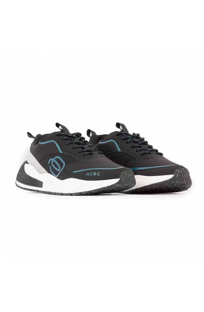 Shoes Piquadro Corner 2.0 Sneakers Man 100% Recycle Black 40 - SN5977C2O-N-40