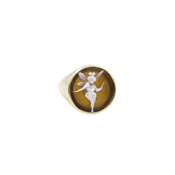 Ring Frau Cameo Italiano 100906