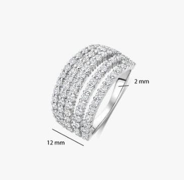 Anello Donna Ti Sento Milano 12425zi 