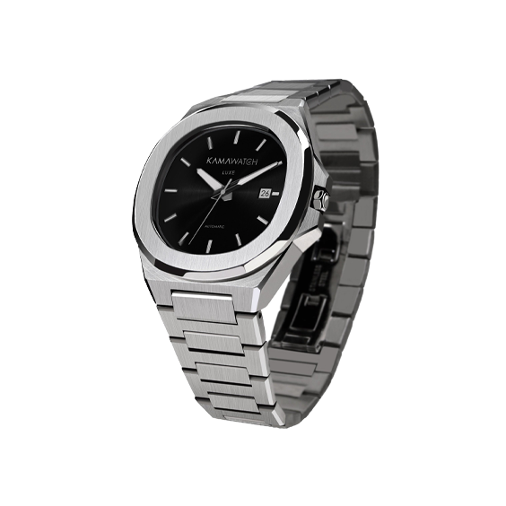 Unisex watch Kamawatch luxe-black 40 mm