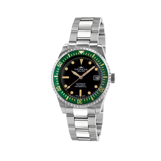 Mann Mondia MS-221-SSGR-BK-OY 40 mm
