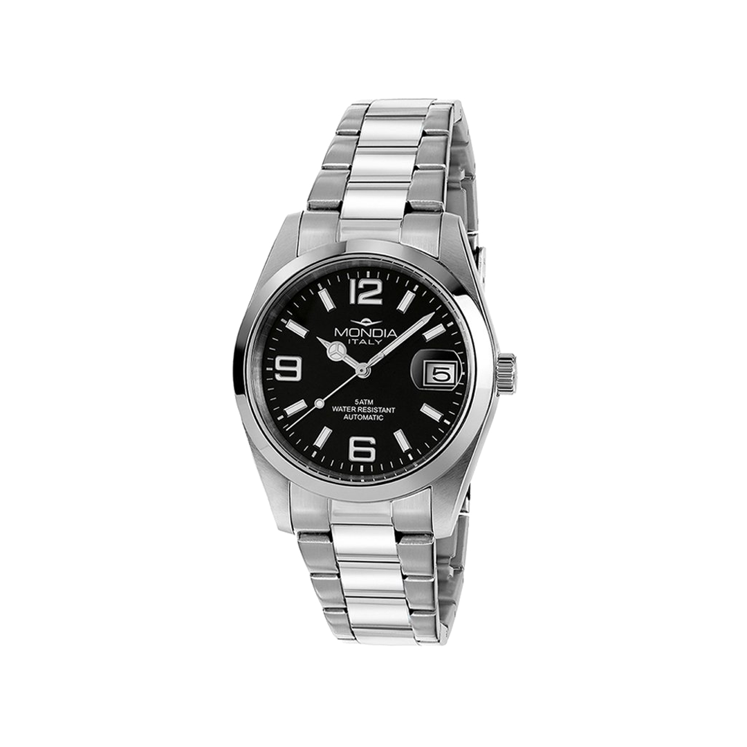 Unisex horloge Mondia mi-808-ss-13bk-oy 38 mm