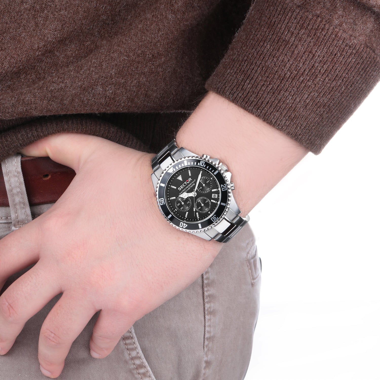 Hombre Sector r3273661009 43 mm
