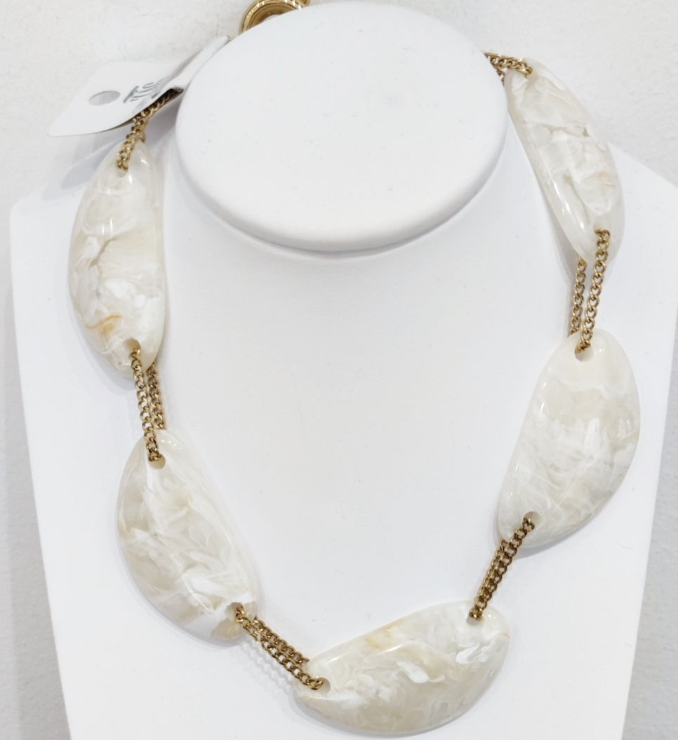 Vrouwen ketting Zag Bijoux sns27910-01wht