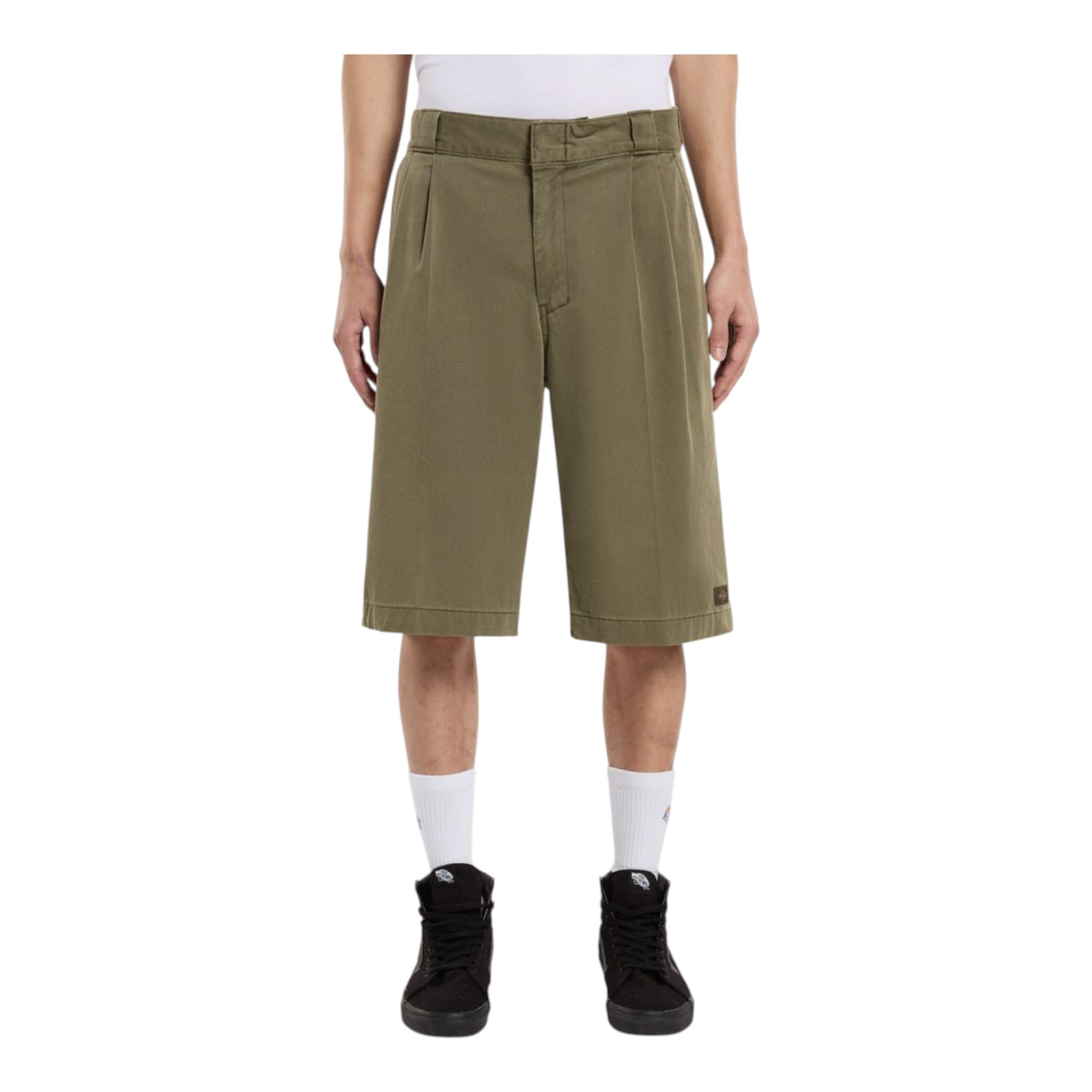 jorts dickies unionville 13 in work short - military green