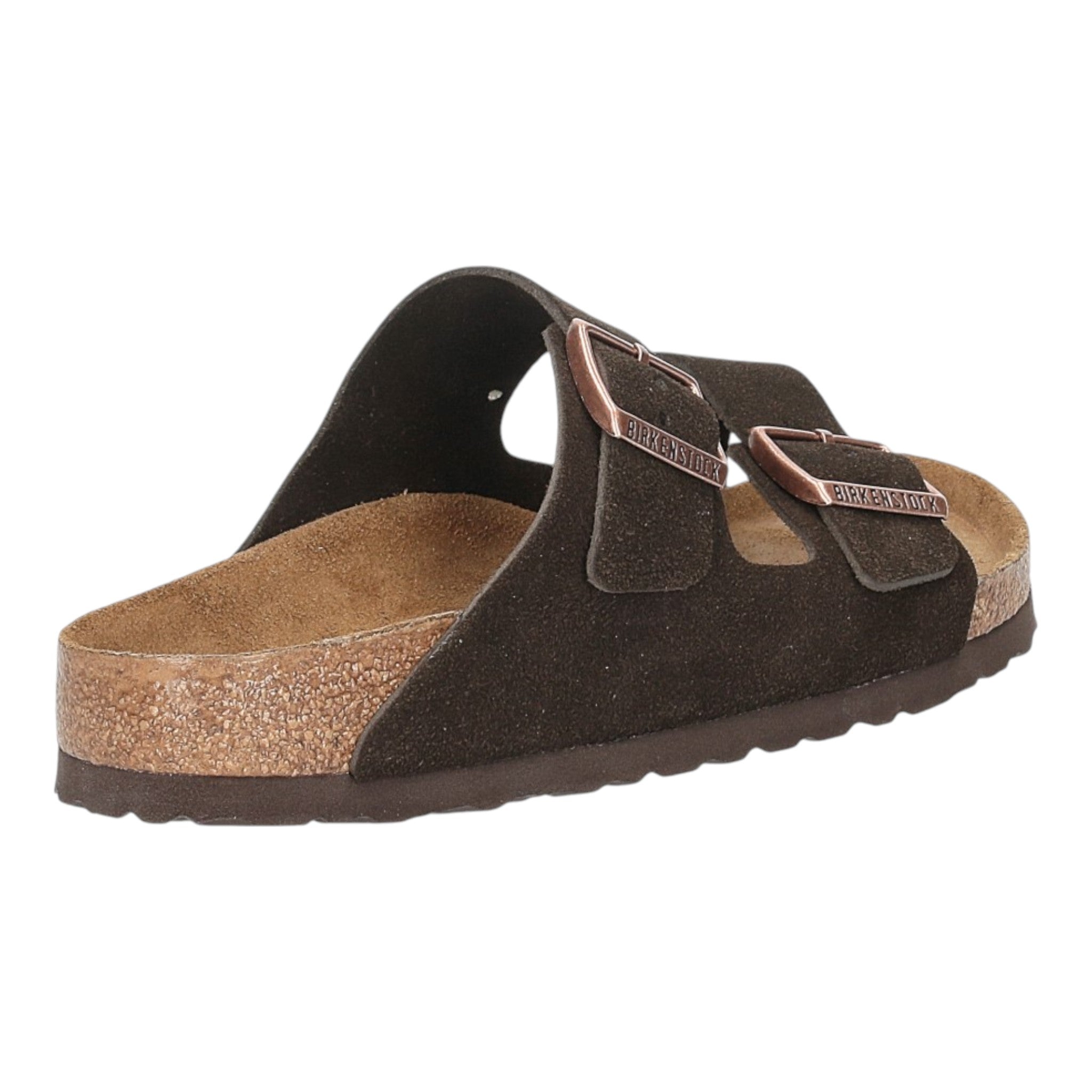 sandals unisex Birkenstock arizona - mocca suede leather
