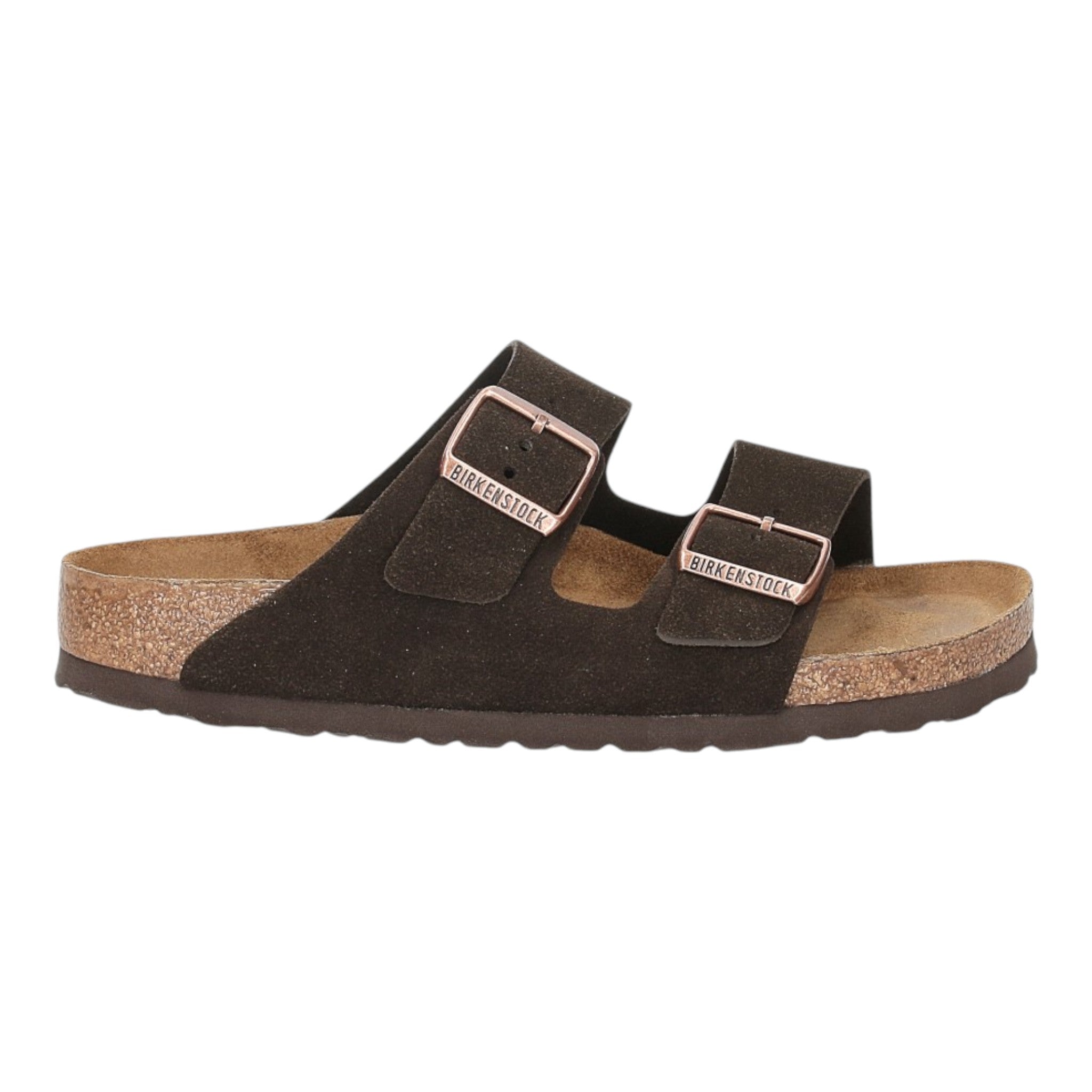 sandals unisex Birkenstock arizona - mocca suede leather