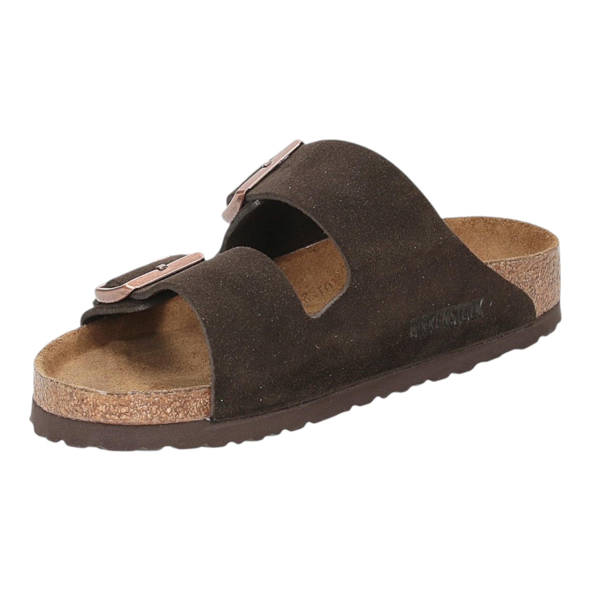 sandals unisex Birkenstock arizona - mocca suede leather