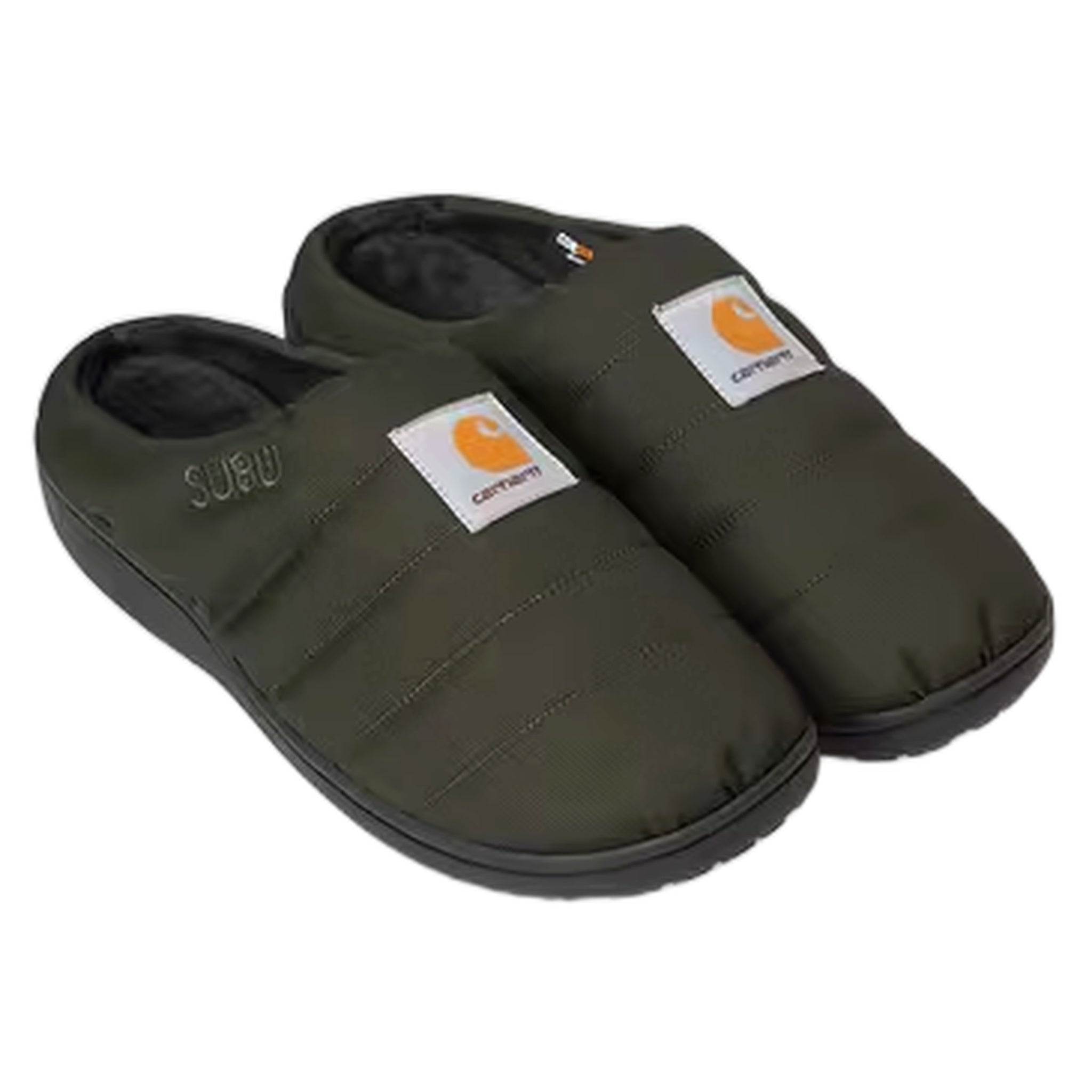 scarpe carhartt wip x subu cordura slippers - olive