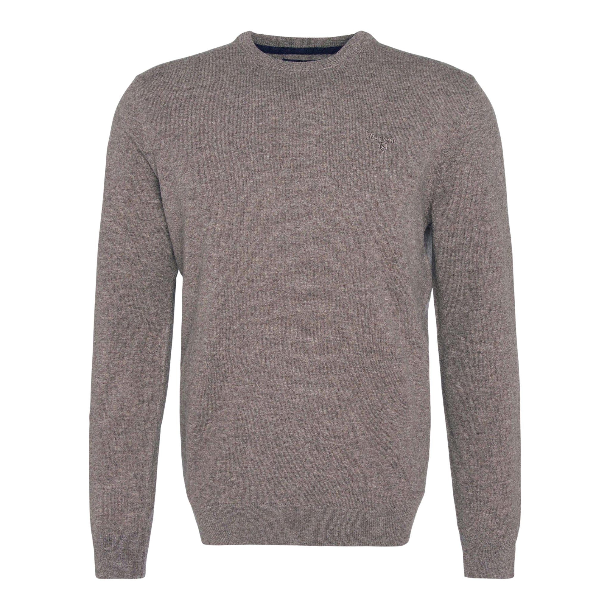 jersey Barbour esencial l/wool tripneck - piedra oscura