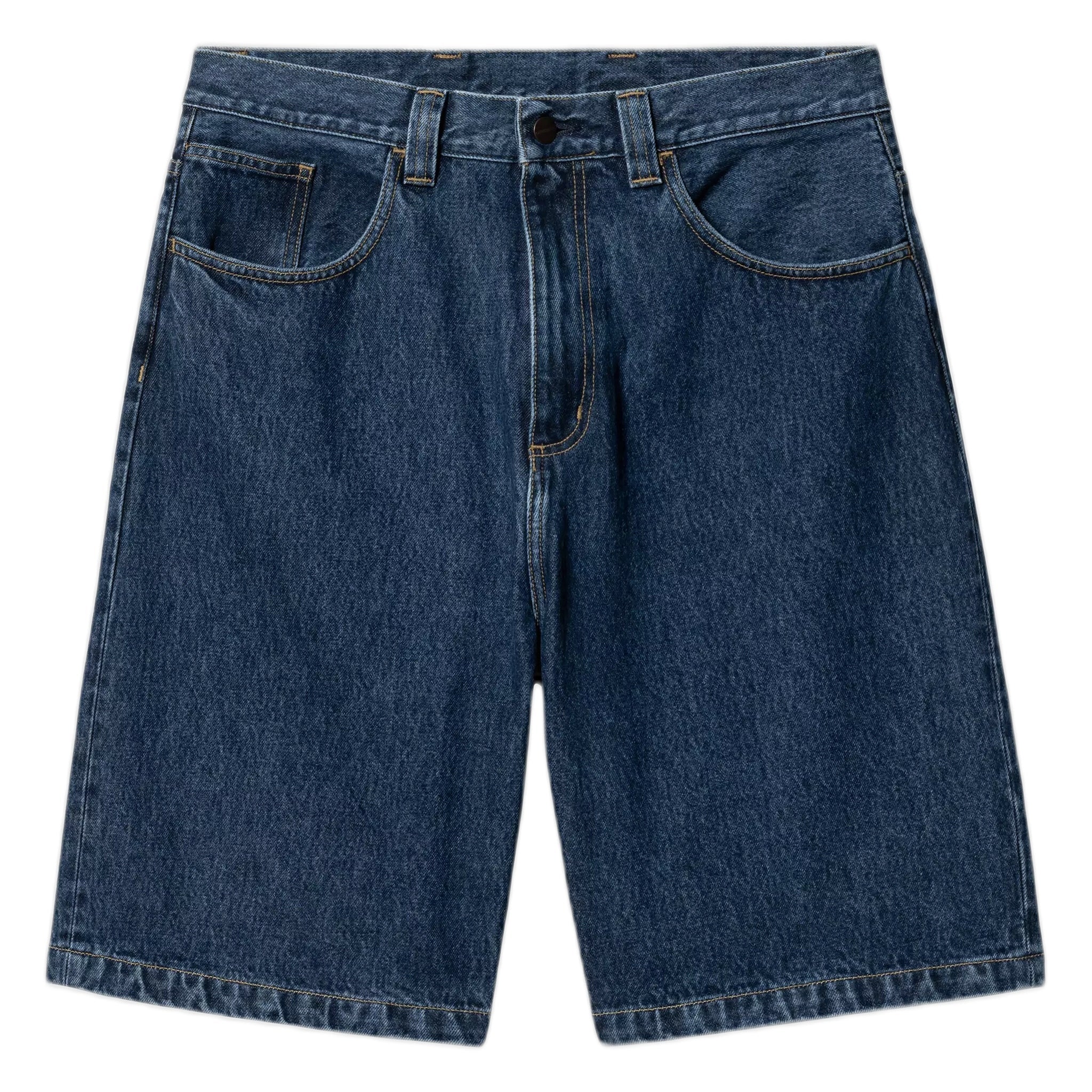 bermuda carhartt wip brandon short - blue stone washed