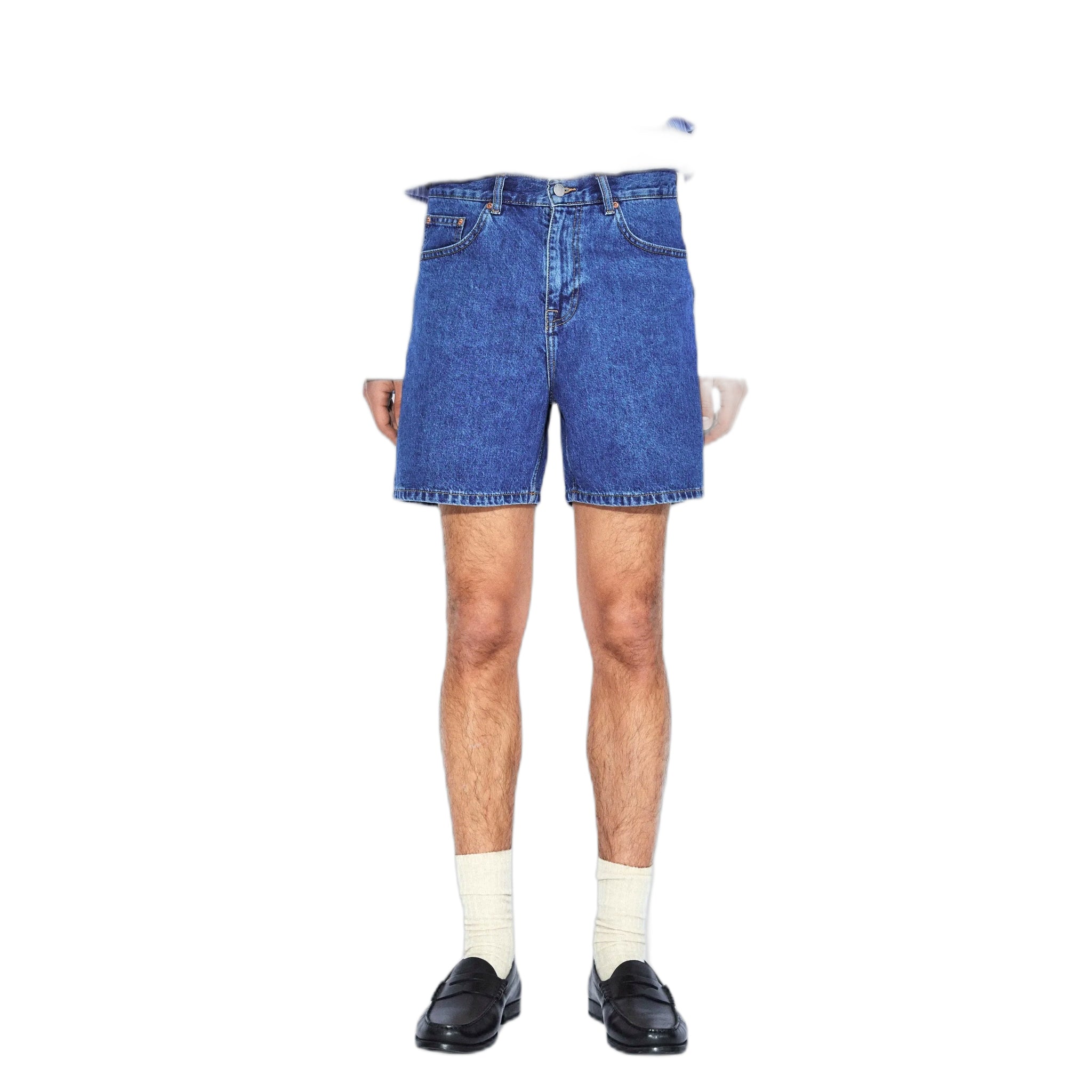 bermuda dr denim roan shorts - haze mid retro