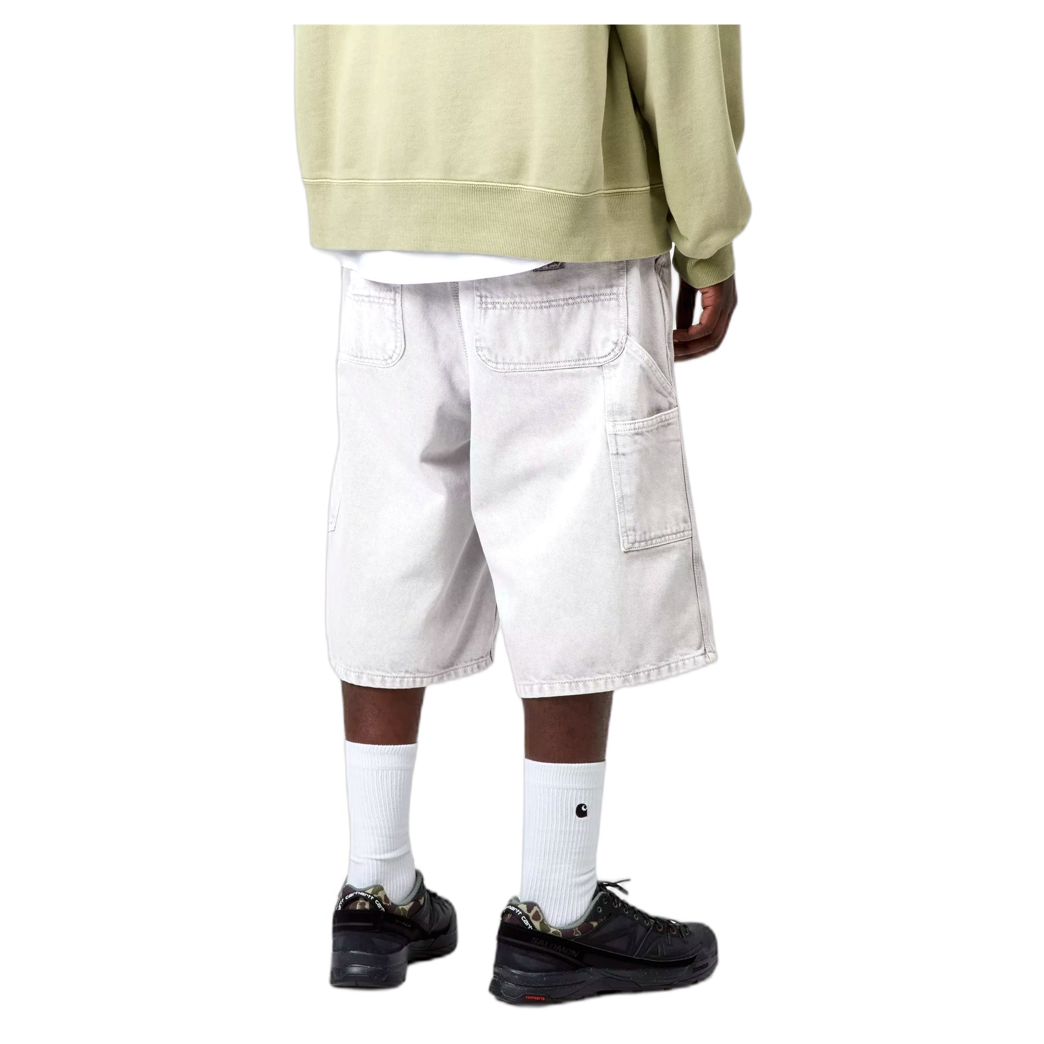 bermuda Carhartt Wip og simple rodilla corto - negro tiza lavado