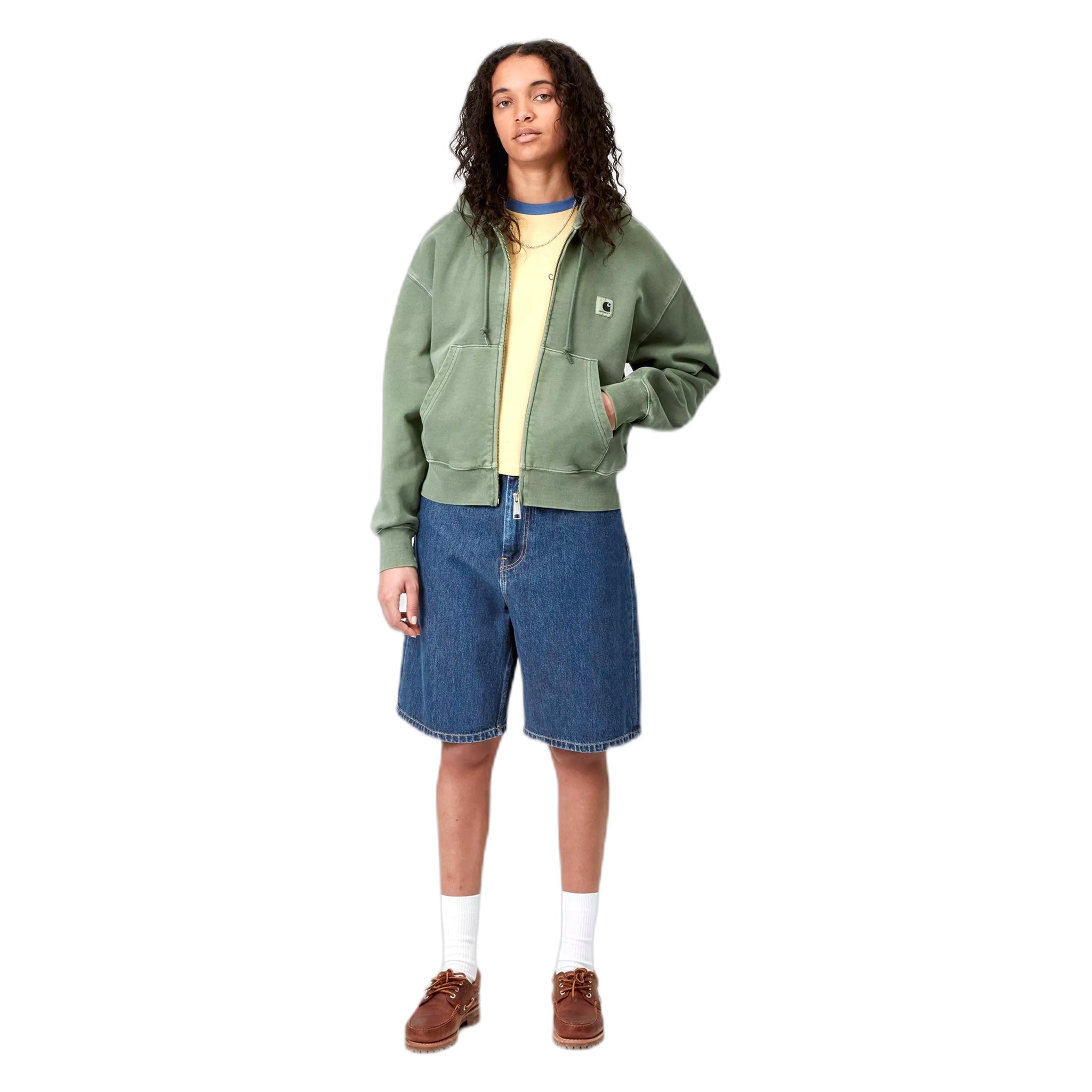bermuda Carhartt Wip w' brandon short - pierre bleue lavée