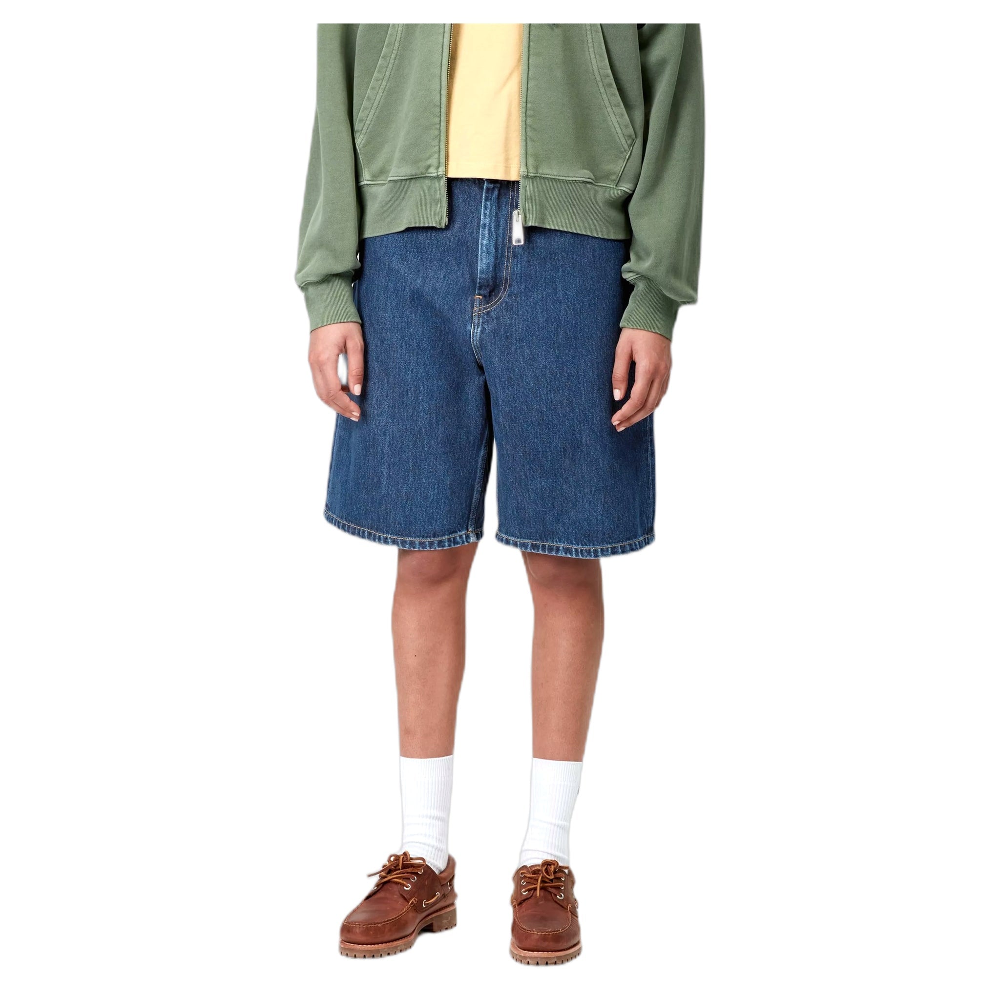 bermuda Carhartt Wip w' brandon short - pierre bleue lavée