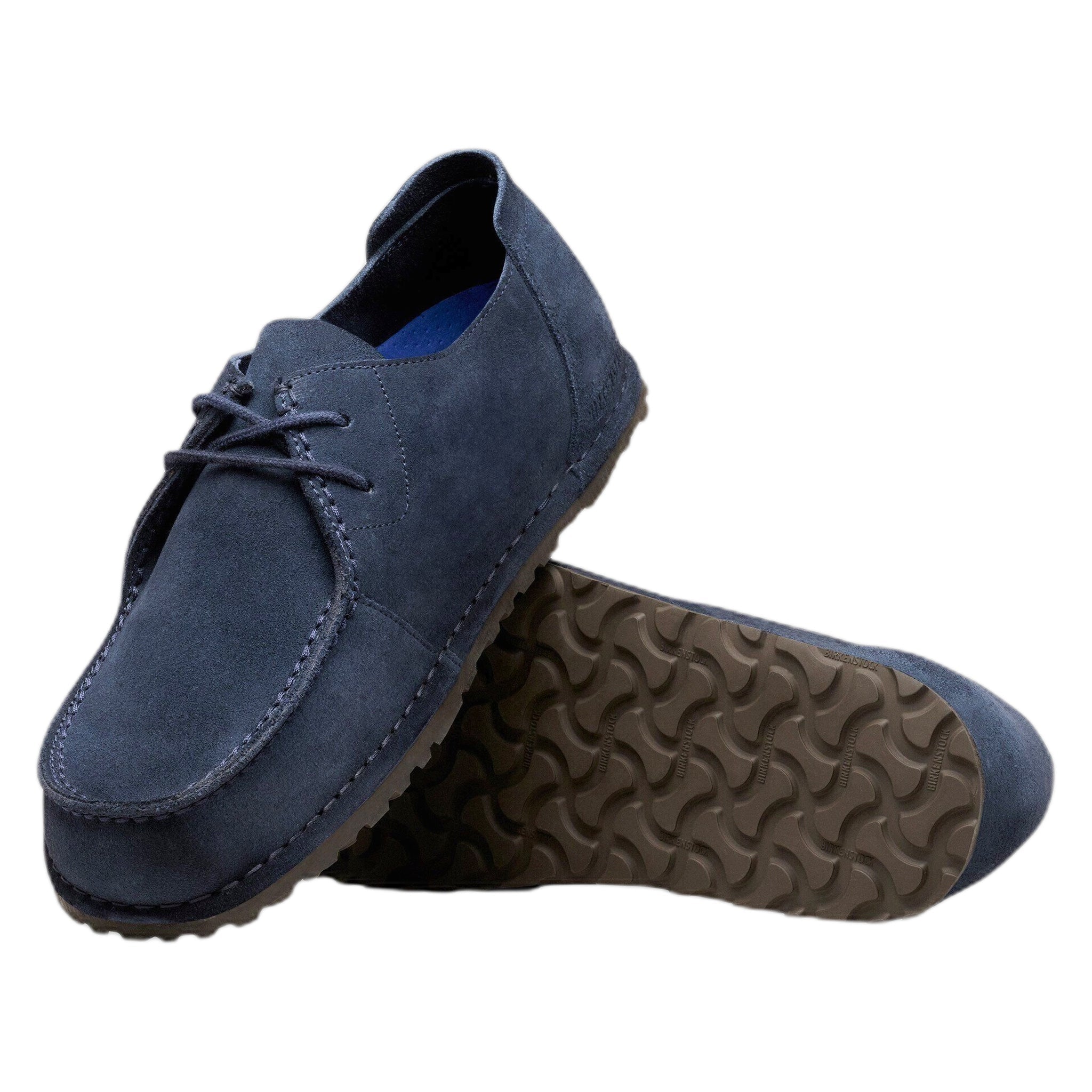 shoes shoes Birkenstock utti lace suede leather - new navy