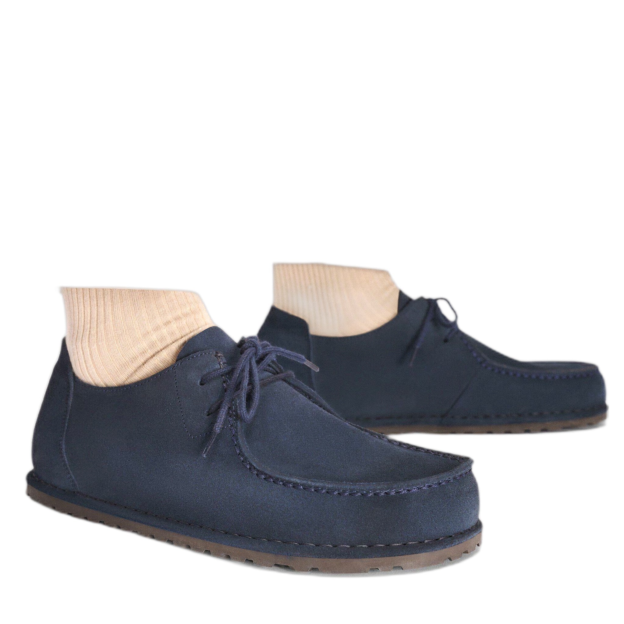 shoes shoes Birkenstock utti lace suede leather - new navy