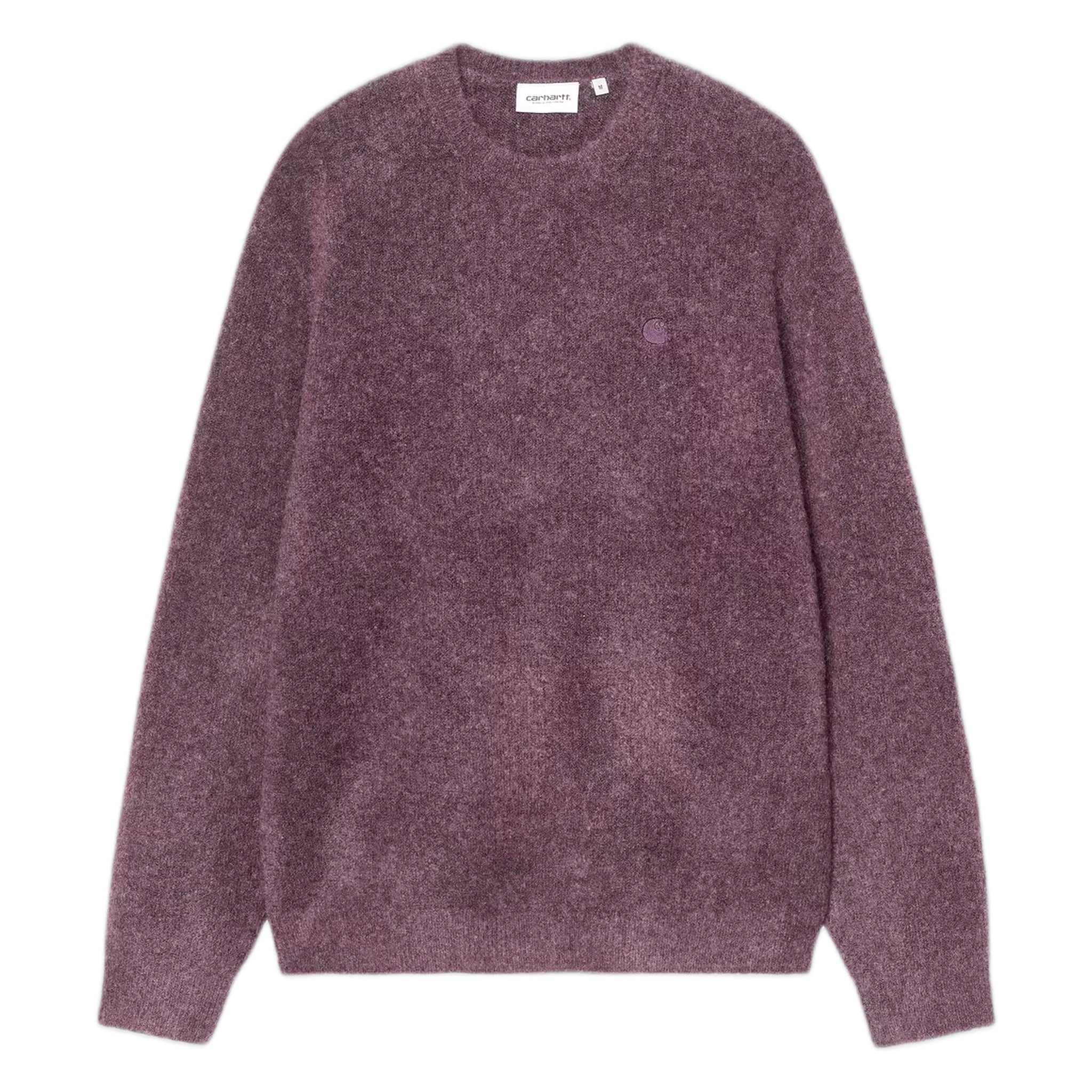 maglione carhartt wip curtis sweater - tangled shady purple