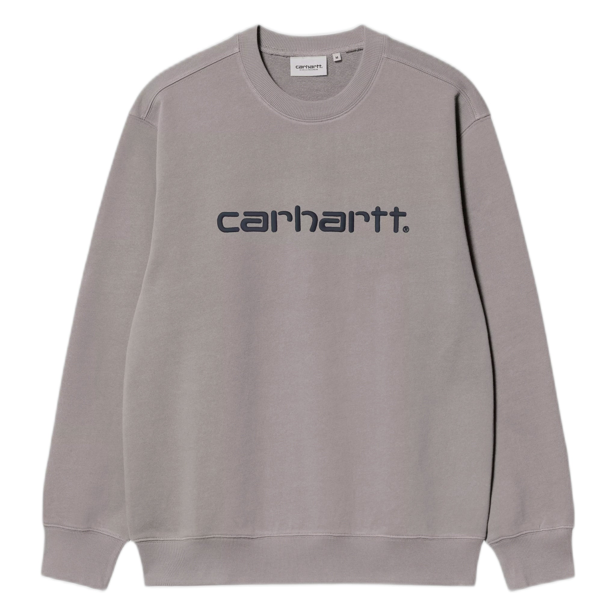 phenol Carhartt Wip carhartt sweatshirt - shady grey / dark navy