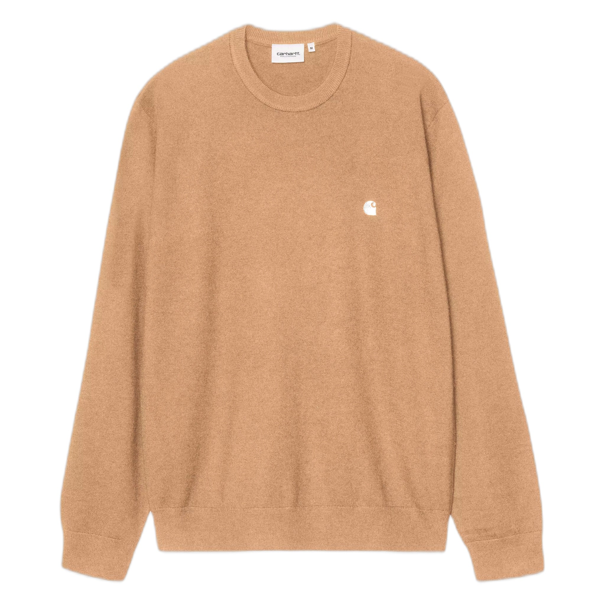 sweater Carhartt Wip madison sweater - wip dusty h brown / wax