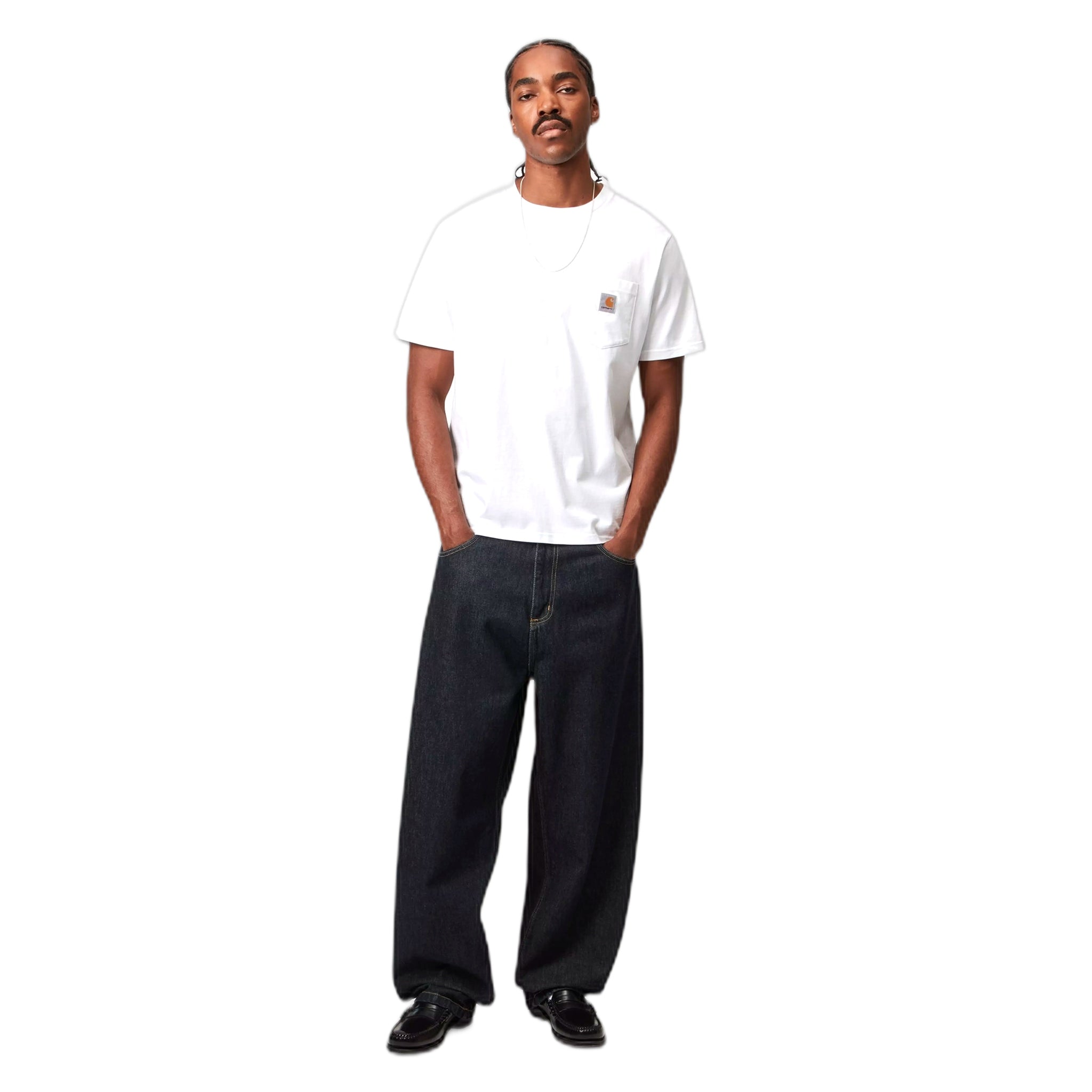 jeans carhartt wip brandon pant - blue rinsed