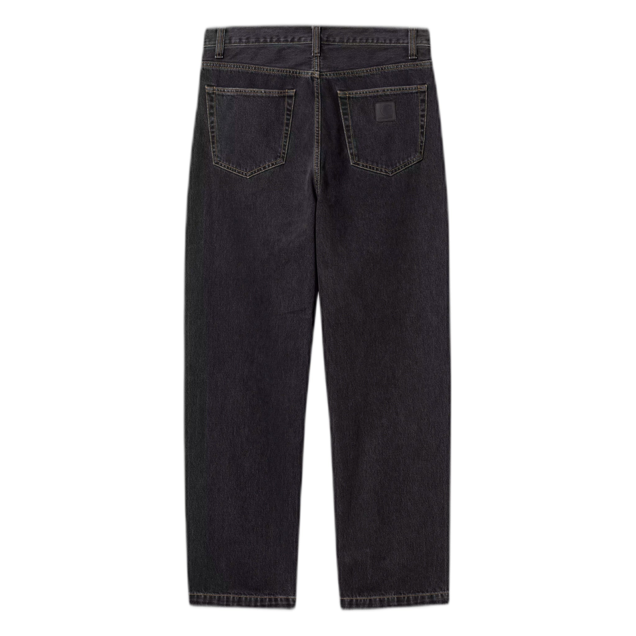 jeans carhartt wip aaron pant - black stone wash