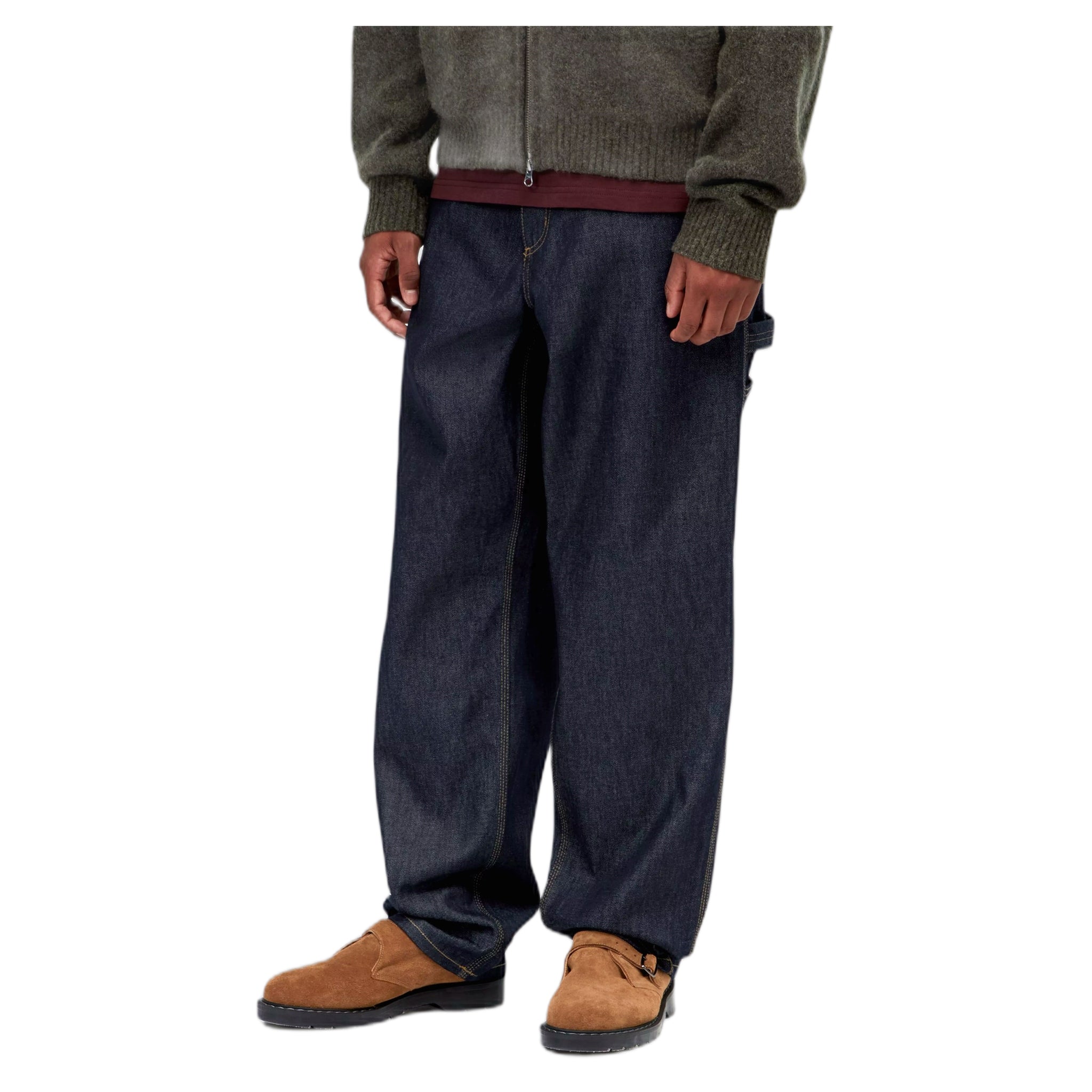 jeans jeans Carhartt Wip single knee pant - blue rigid