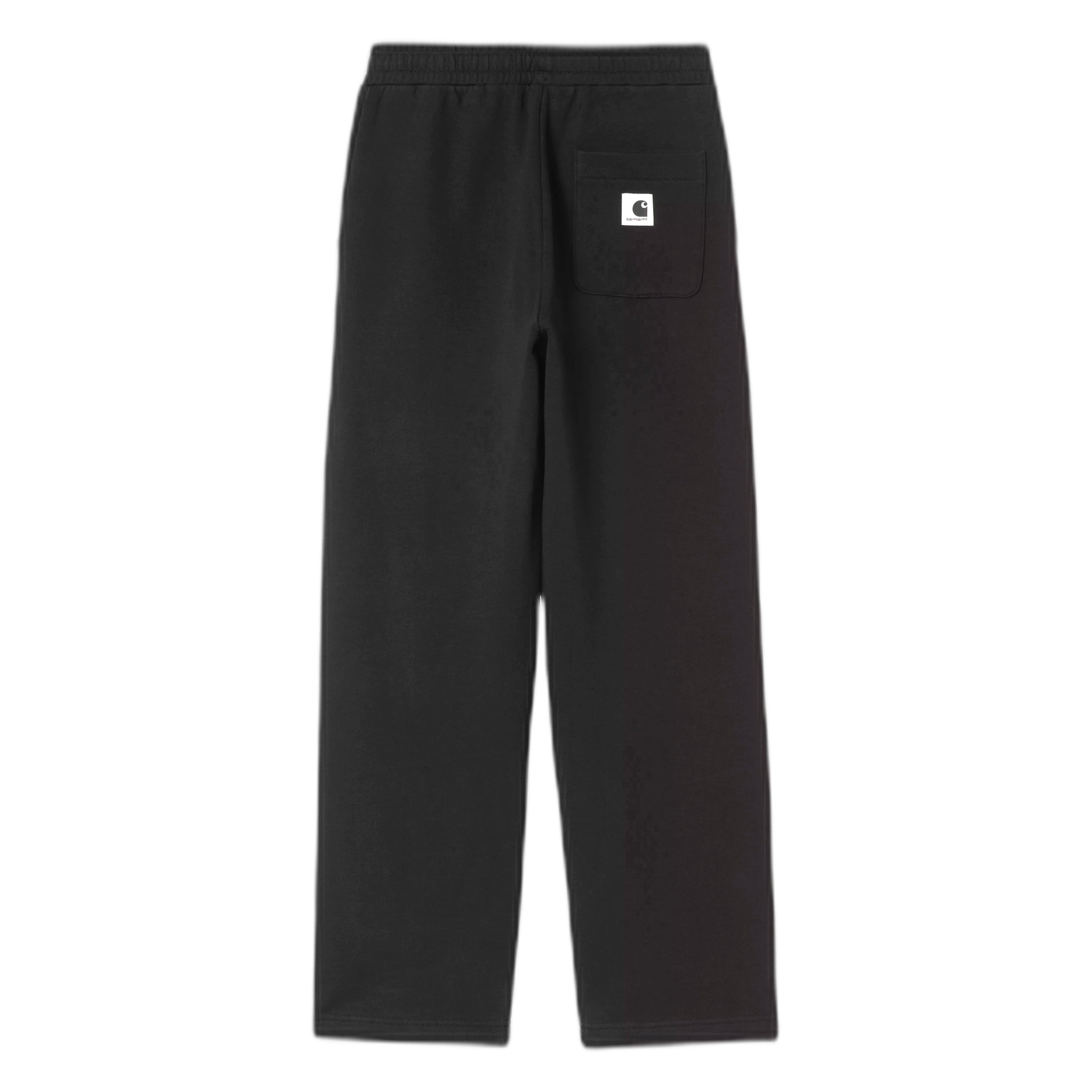 pants trousers Carhartt Wip w' cassie sweat pant - black/silver