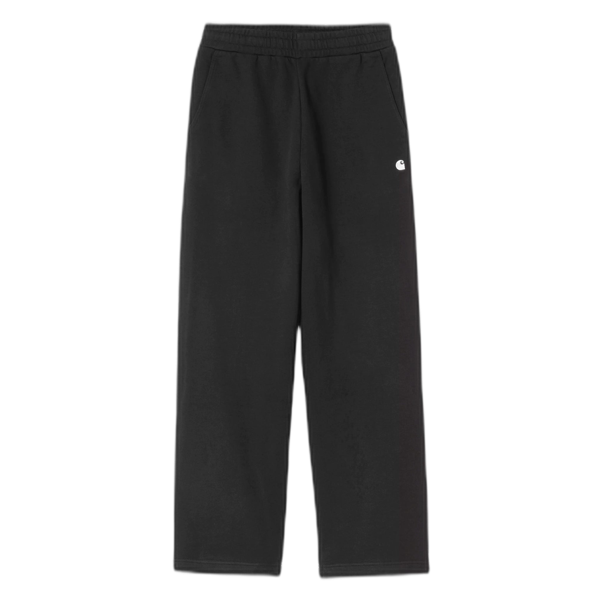 pants trousers Carhartt Wip w' cassie sweat pant - black/silver