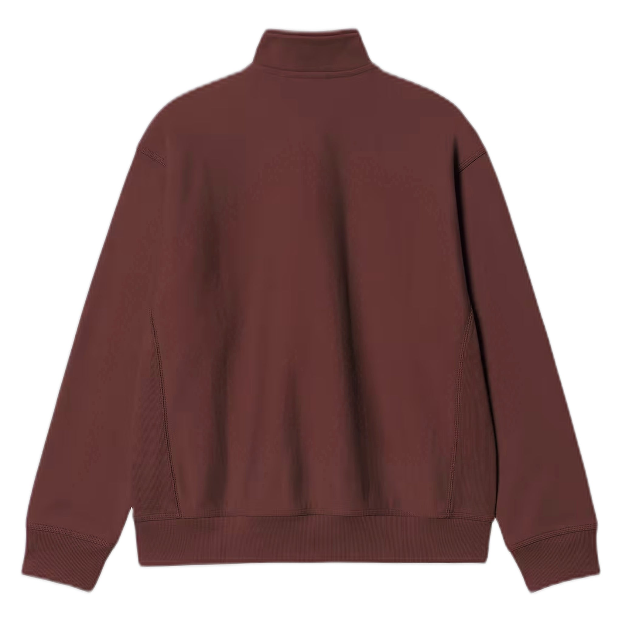 fenol Carhartt Wip media cremallera sudadera de guion americano - amarone