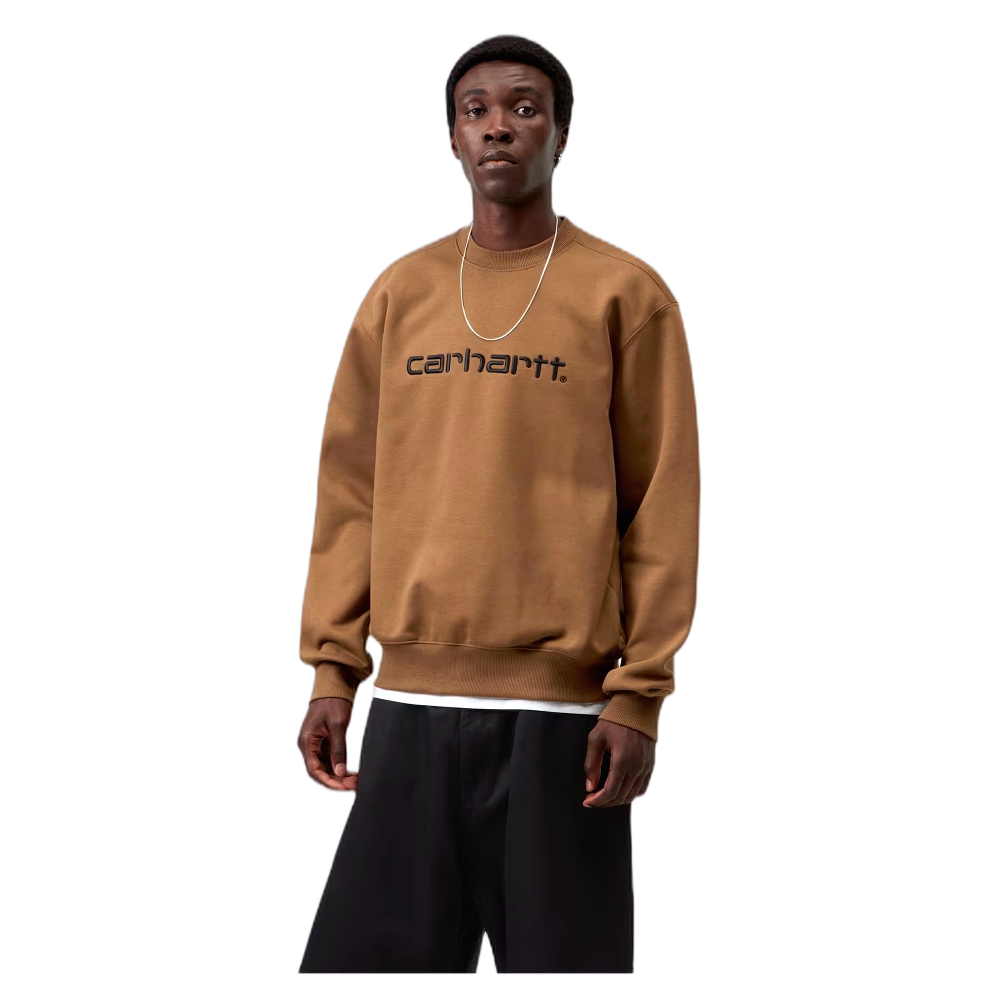 fenol Carhartt Wip sudor de carhartt - wip h marrón / negro