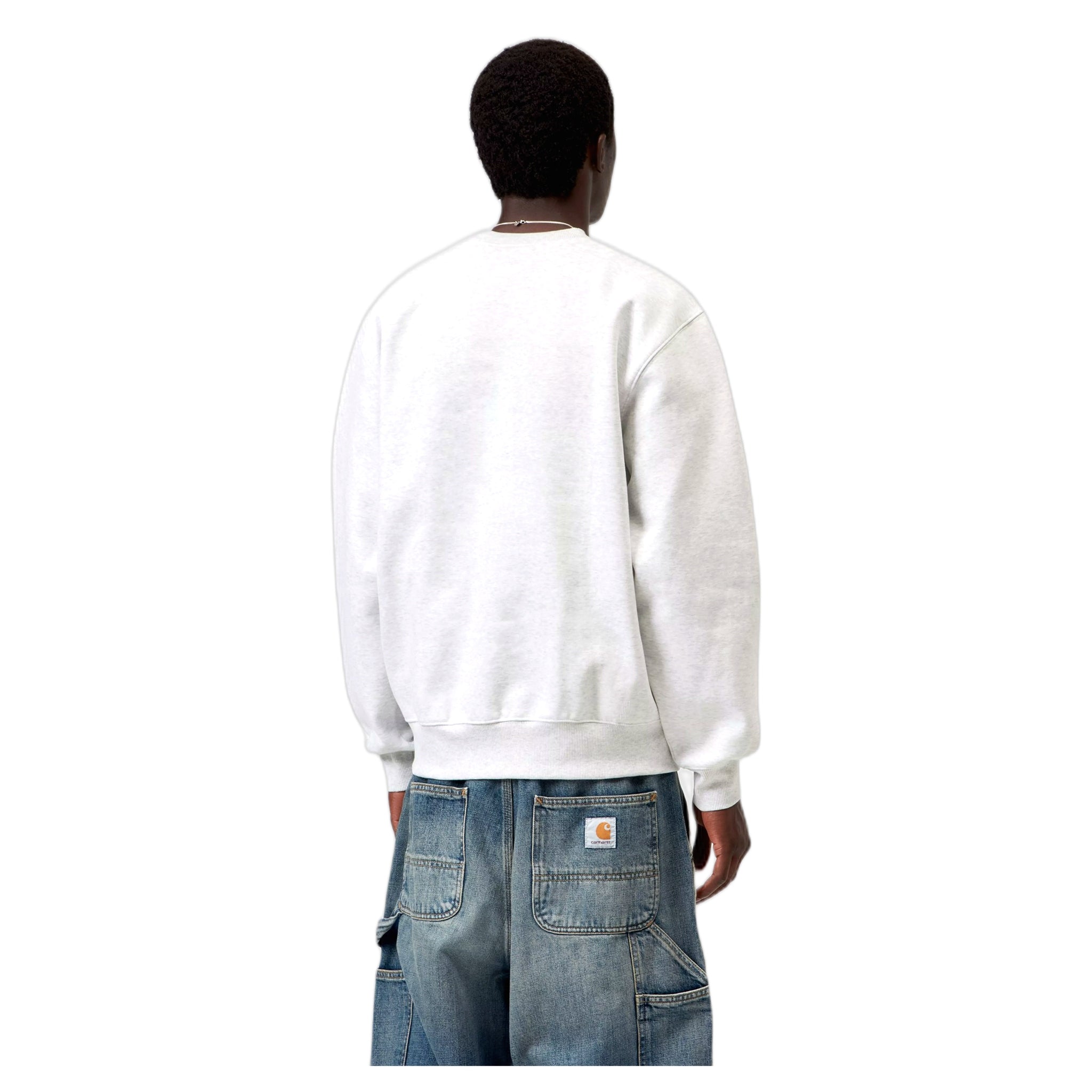 phenol Carhartt Wip carhartt sweat - ash heather / graphite