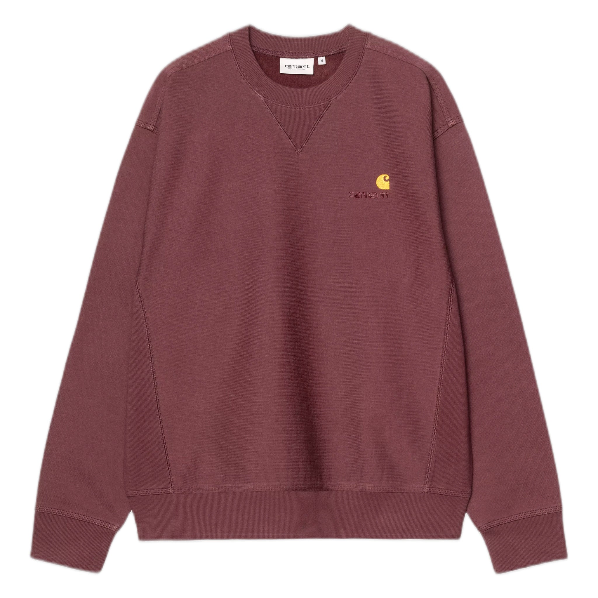 fenol Carhartt Wip sudadera de guion americano - amarone